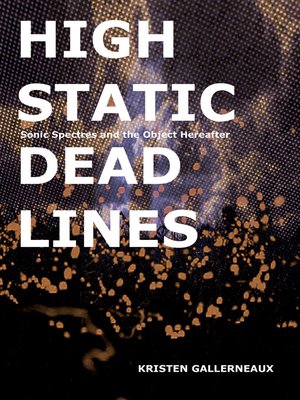 cover image of High Static, Dead Lines